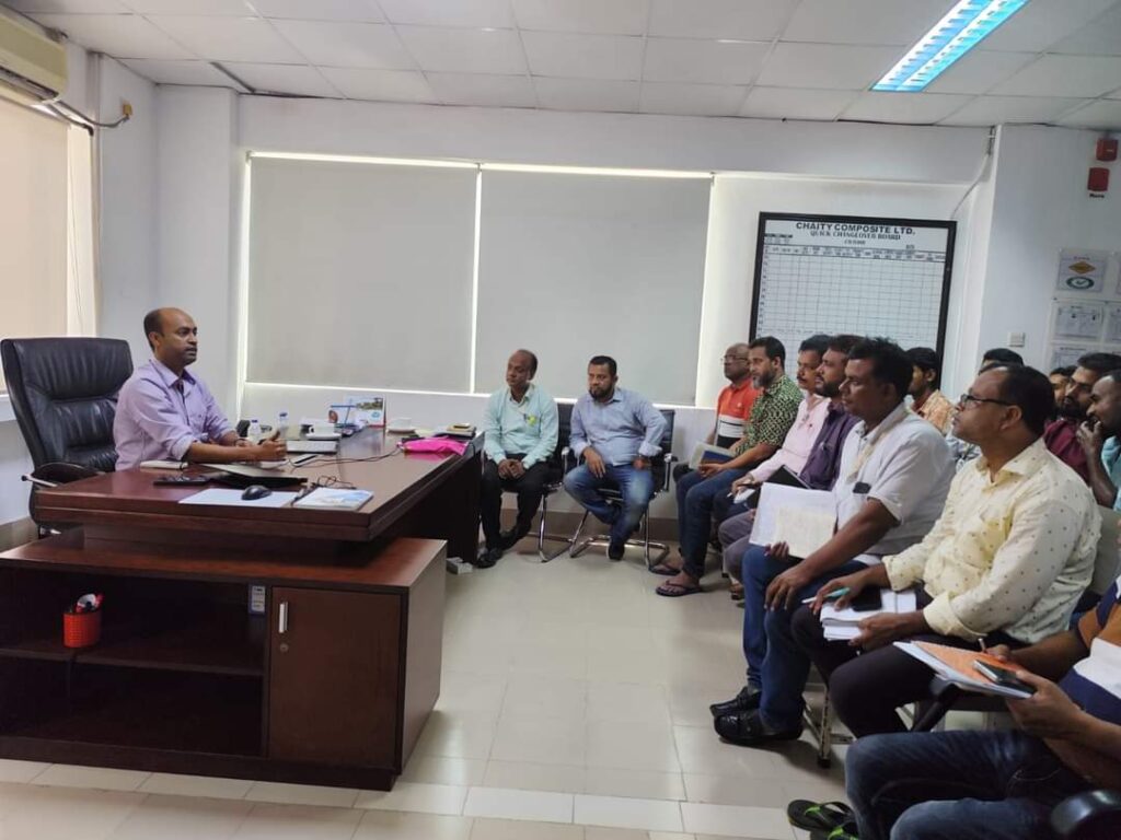 Professional Icon: Engr. Tarun Kumar Mistry, Director of Operations, Chaity Group 2 Chaity Group Meeting