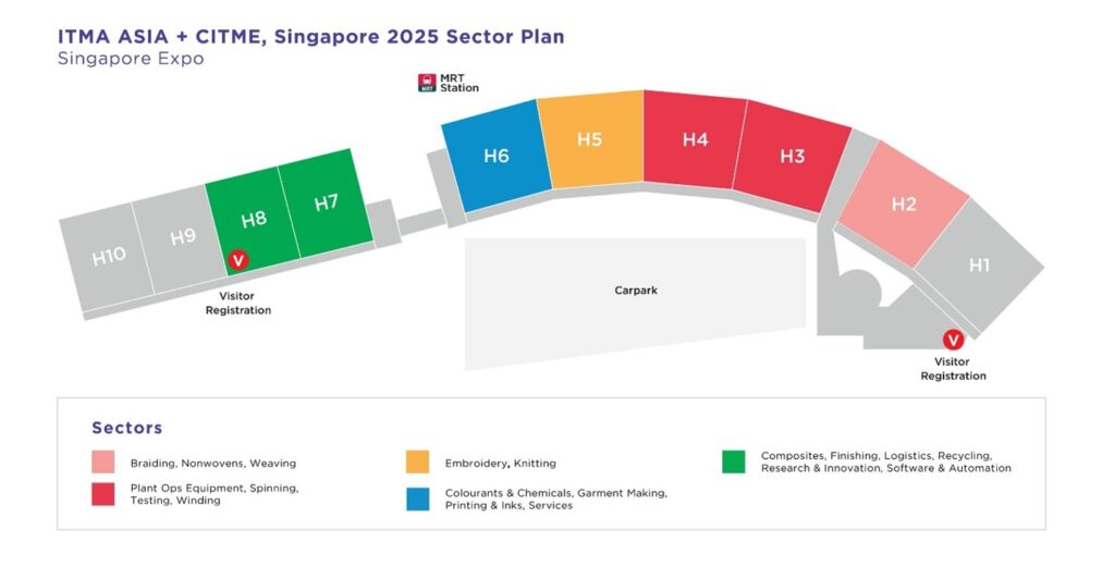 ITMA ASIA + CITME, Singapore 2025 Expands Exhibition Space to Accommodate Strong Response 1 Itma Asia Citme