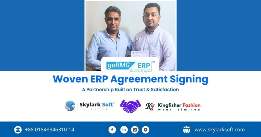 Kingfisher Fashion Wear Ltd. Implements Skylark Soft Limited’s Woven ERP to Transform Garment Manufacturing 1 King Fisher