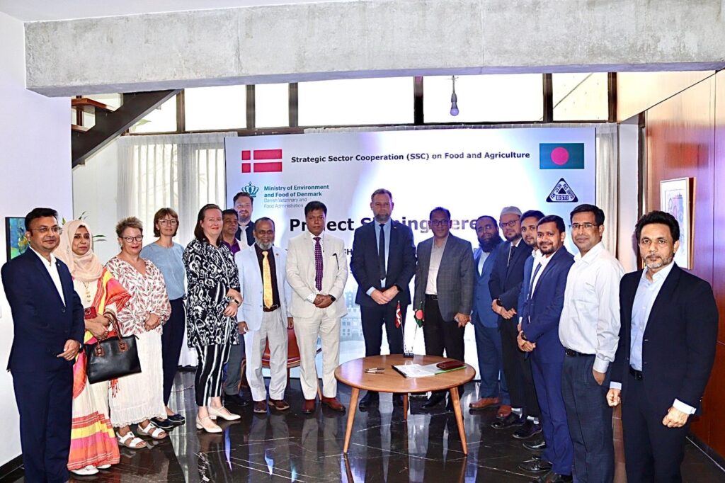 Denmark-Bangladesh unite to boost food safety standards in Bangladesh 1 Photo signing BSTI