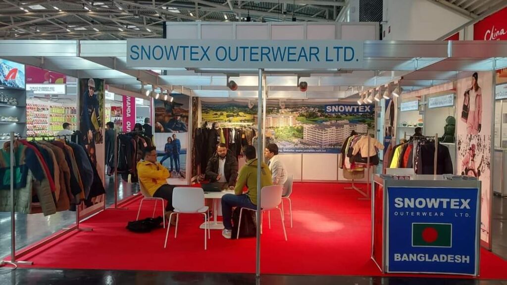 Snowtex Outerwear Ltd representing Bangladesh at ISPO Munich 2024 1 Snowtex outware