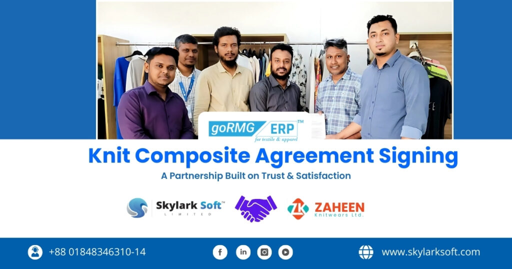 Zaheen Knitwears Ltd. Adopts Skylark Soft Limited’s Knit Composite ERP for Operational Excellence 1 Zaheen
